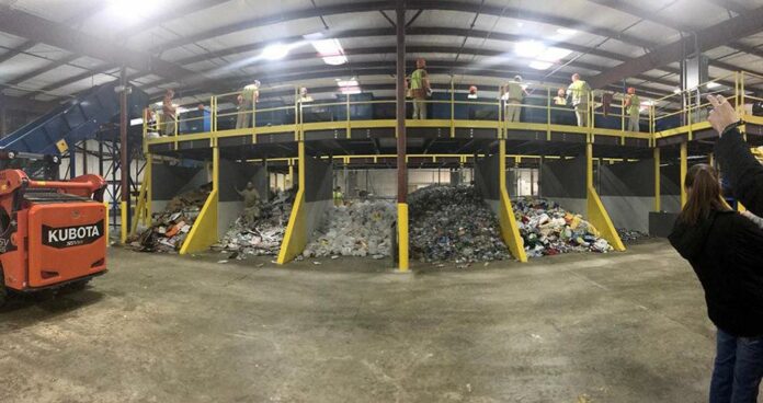Recycling center deficit is down for the year